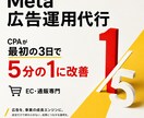 自社通販で成果を出したMeta広告運用を伴走します 依頼者目線で、指示待ちせず改善提案まで対応 イメージ2