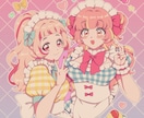 80s90s風のレトロポップイラスト制作します ビビッドでどこかノスタルジックな令和のニューレトロ イメージ10