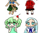 IRIAMの立ち絵イラストお描きします 男女・動物系なんでもアリ♪SDキャラも可能です♪♪ イメージ10