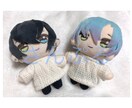 2名限定 オリジナルのぬいぐるみ制作致します 創作キャラなどのぬいぐるみをお作り致します。 イメージ1