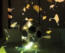 癒しと没入の光空間｜映像インスタレーション制作ます 空間に、季節が巡る。 光と映像で心を癒す5分間のループ作品。 イメージ3