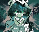 パキッとした絵柄で映像／イラスト制作します 「世界観」を重視するボカロP様／歌い手様／活動者様方へ イメージ6