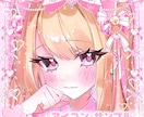 キラキラ個性的☆めろ可愛いイラスト描きます 商用利用込／アイコン／MV／歌ってみた／ 等 幅広い用途！ イメージ6