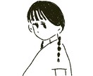 ゆるいイラストのアイコンを作成します 日常使いしやすい女性のイラストのアイコンです。 イメージ2