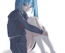 可愛いアニメ風の人物イラストを描きます 可愛い・ダークなど幅広い雰囲気に対応します イメージ3