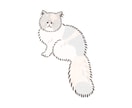 ゆるふわタッチで愛猫のアイコン描きます 世界に1枚だけ！愛猫のイラストをアイコンにしませんか？ イメージ3
