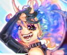 かわいい女の子のイラスト描きます ビビットカラーなサブカル系女子が得意です! イメージ2