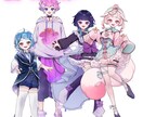 理想のイラストをオーダーメイドします 記念イラストやサムネイル、アイコンに イメージ3