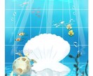 背景イラスト・一枚絵 お描きします ♢サムネイルや観賞用など、貴方だけの特別なイラストに♪ イメージ3
