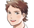 似顔絵をお好みの描き方でお作りします お顔に忠実に、漫画風に、アニメ風にとご要望に合わせます イメージ5