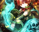 TCG用プレイマットのイラストを作成いたします 世界に一つしかないプレイマットでカードゲームをしませんか！ イメージ4