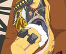 アニメぽっい描き方でキャラクターを描きます 二次創作が得意でキャラ似せや様々な角度からキャラが描けます！ イメージ4