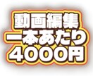 動画編集！心に残る編集を目指してます お客様のお気に入り動画になりますように。 イメージ1