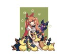 かわいいイラスト、お描きします ポーズや表情の指定もおまかせも可能です！ イメージ9