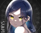 キャラデザ丸投げ！かわいい女の子のアイコン描きます 好きな色とキーワードを選ぶだけで簡単依頼！ イメージ3