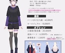 格安！VTuber様向けイラストを制作します ご相談・お見積もりだけでもお気軽に！ イメージ2
