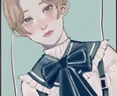 夢絵やアイコン、サムネイルなどお安い値段で描きます あなただけのイラストを安く丁寧に描きます！ イメージ2