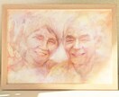 手描き”似顔絵でお客様の特別な日をお手伝いします キャンバスボードに絵具と色鉛筆にてお描きいたします！ イメージ1