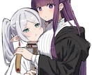 可愛い女の子のイラスト描きます 短時間でクオリティの高い可愛い女の子のイラスト制作を行います イメージ2