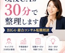 コンサル転職の悩みを現役CAが30分で整理します 転職するべき？残るべき？まずは気軽に壁打ちしませんか イメージ2