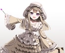 商用利用込みデフォルメ3000円から。依頼できます ファンタジーな衣装＆アニメ塗り＆フリルが得意です イメージ1