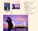 低価格・高品質なウェルカムボード作成します 前撮りなどのお写真に文字を入れたオリジナルのウェルカムボード イメージ4