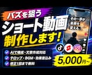 SNS向けショート動画を制作・編集します SNS向け縦型ショート動画対応 イメージ2