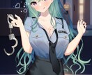 ご希望の女性キャライラストを描きます 一枚絵、立ち絵、グッズイラストなど イメージ3