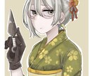 アイコン、イラスト幅広く描きます 緩いイラストやダークチックな表情が得意です。 イメージ1