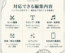 SNS向けショート動画をおしゃれに編集しますます SNS(インスタリール等)、店舗PRなど幅広く対応 イメージ3