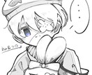 モノクロイラスト描きます アイコン・ポストカードに最適！！ イメージ4
