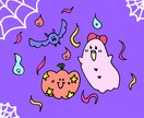 シンプルで可愛らしいイラストを描きます ただシンプルにどこかほんわか優しい気持ちになる絵を描きます。 イメージ4