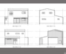 建築設計事務所が注文住宅の間取りと外観を作成します 30日間の伴走サービス 期間中は変更・修正・新規提案 無制限 イメージ3