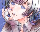 50%割引✦等身・デフォルメちびキャラSD描きます お目目キラキラ✦透明感✦魅力をふんわり彩る✦選べる彩色 イメージ9