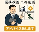 現場改善や業務改善。コスト削減をアドバイス致します 一部上場メーカーの役職者。アドバイスから実行案策定まで イメージ1