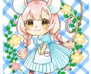 デフォルメ可愛いイラスト描きます ちいさい、ざっくりな可愛いイラストです イメージ4