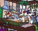 既存の作品を二次利用いただけます ウェブサイト、雑誌の挿絵イラストにどうぞ！ イメージ1