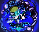 キャラクターの全身イラストを制作致します ポップもダークもOK！高クオリティ×安価でご提供致します イメージ4