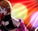 様々な用途に！９０年代テイストのイラスト描きます アイコンやサムネ、挿絵などの女の子イラスト描きます。 イメージ4