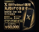 1ヶ月X(Twitter)チームで運用代行します X(旧Twitter)専属SNSマーケのチームが戦略的対応！ イメージ1
