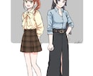 ぱきっとした女子イラスト描きます 明るい雰囲気の女子キャラ／男子もOK! イメージ5