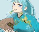ご用途に合わせてイラスト制作致します SNS用アイコン、動画用、一枚絵、表紙、歌ってみたなど イメージ1