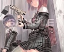 キャラクターイラストを描きます キャラクター中心のオリジナルの一枚絵イラストを製作いたします イメージ4