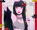 ファッショナブルな女性のイラスト描きます 強く美しく、可愛らしい女の子たち。 イメージ3