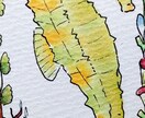 生き物×植物☆イニシャルやお名前を絵文字にします 1文字￥4,000～☆記念日･プレゼント･鑑賞用に イメージ6