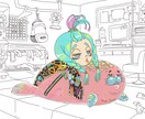キュート＆カラフルなオリジナルイラスト作成します お見積もりだけでも結構ですのでお気軽にお問い合わせ下さい！ イメージ8