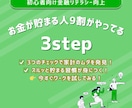 投資をするためのお金を生み出す方法教えます お金オンチだった私が実践した3step イメージ3