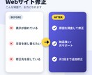 既存Webサイトの軽微な修正に対応します 小さな不具合の修正から、1ヶ月のサポートまで イメージ2
