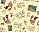 お子さまの絵をデザインペーパーにします 思い出の絵をそのままにしておくのはもったいない イメージ3
