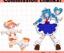 あなたのマイキャラ、うちの子を可愛く描きます IRIAM、Vtuberなど配信をされてる方にもおすすめ！ イメージ2